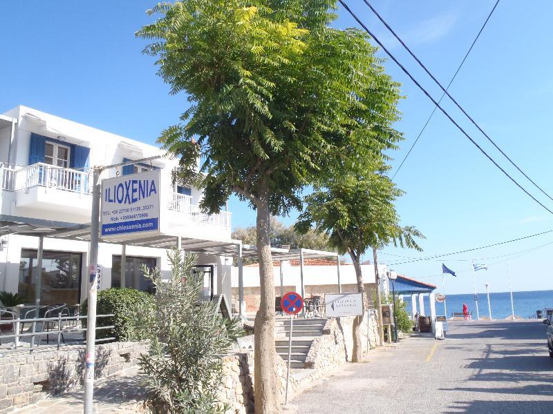 Ilioxenia Apartment Paralia Agias Foteinis ภายนอก รูปภาพ
