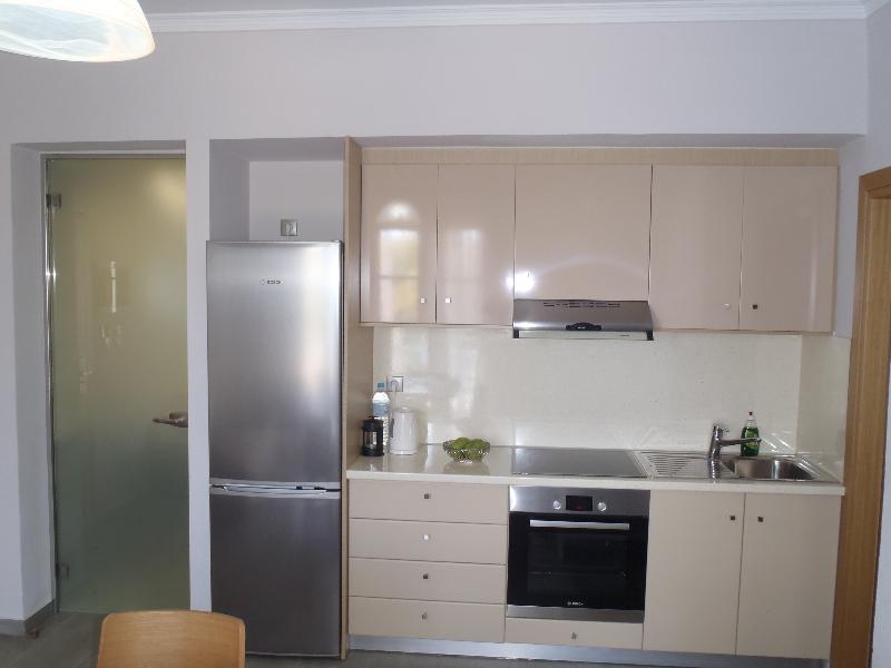 Ilioxenia Apartment Paralia Agias Foteinis ภายนอก รูปภาพ