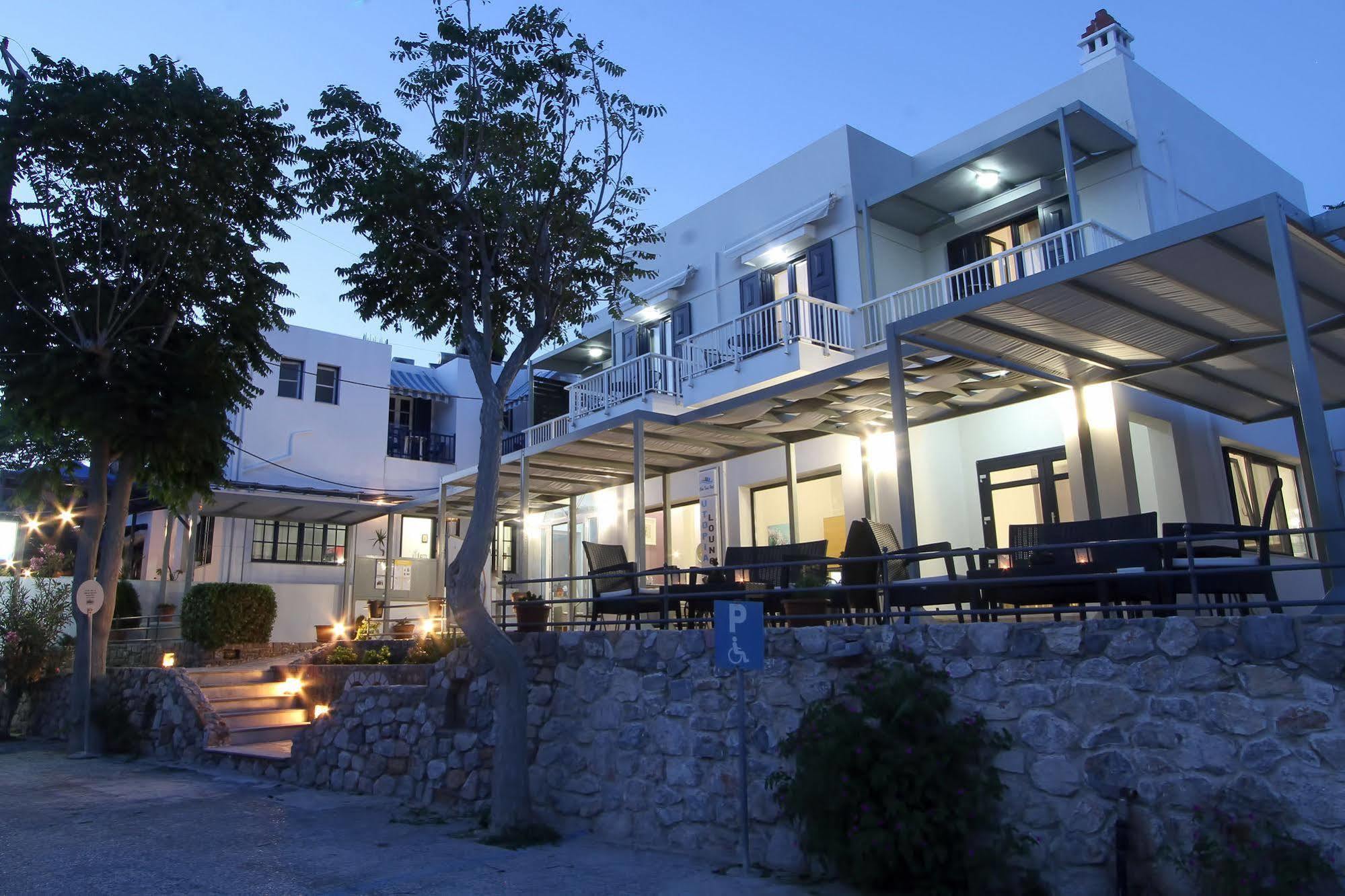 Ilioxenia Apartment Paralia Agias Foteinis ภายนอก รูปภาพ