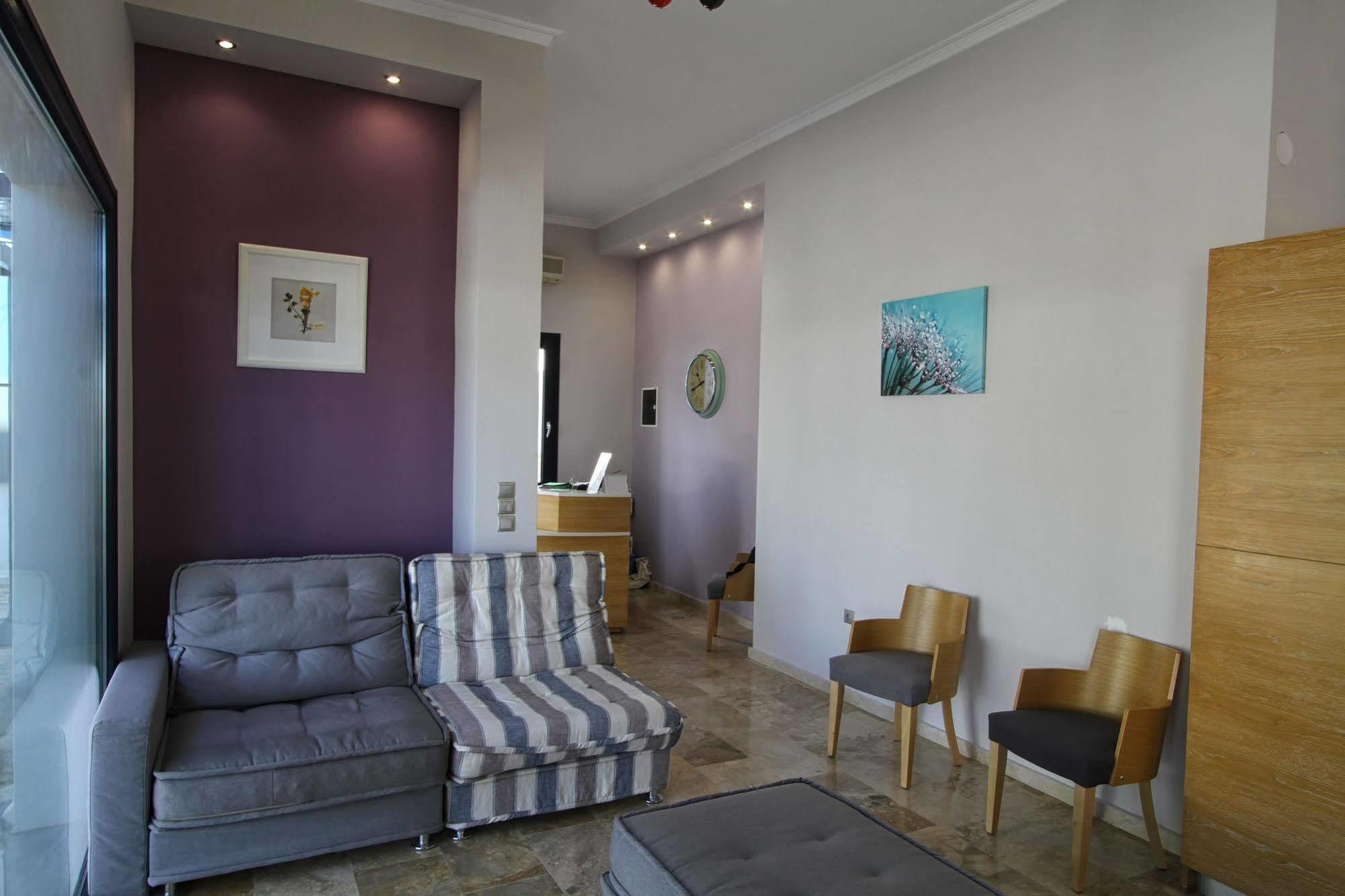 Ilioxenia Apartment Paralia Agias Foteinis ภายนอก รูปภาพ