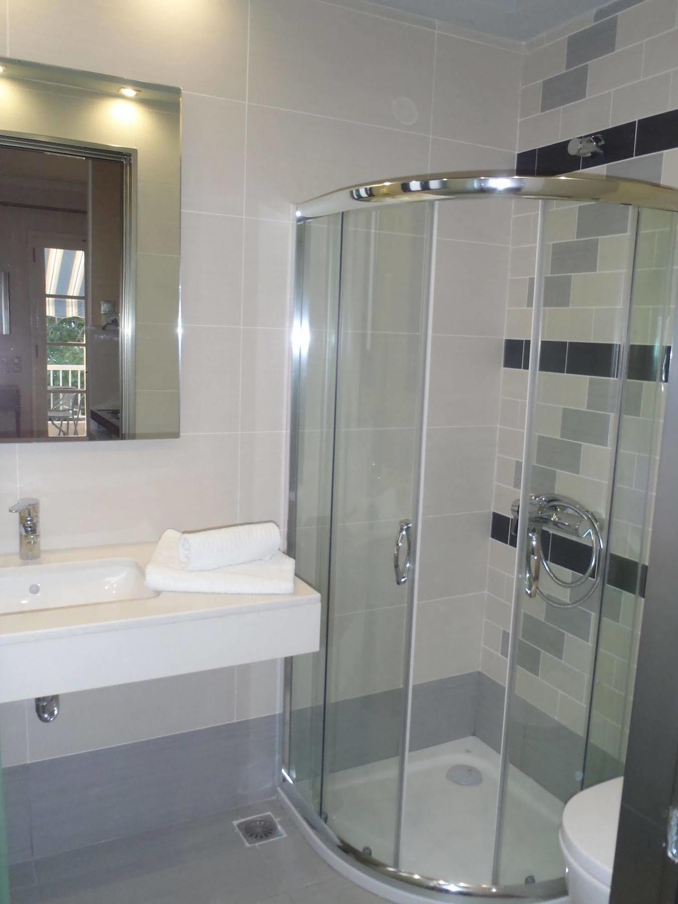 Ilioxenia Apartment Paralia Agias Foteinis ภายนอก รูปภาพ